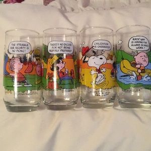 McDonalds Camp snoopy collection set of 4